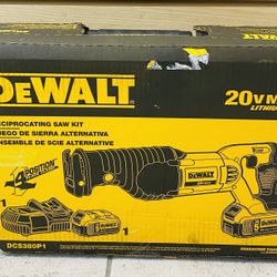 Open Box, Never Used! DeWalt Reciprocating Saw Kit DCS380P1 1011947-1 