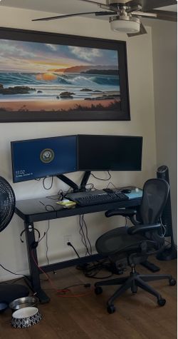 Standing Desk Powered