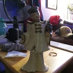 Japanese Pottery Figurine Antique 