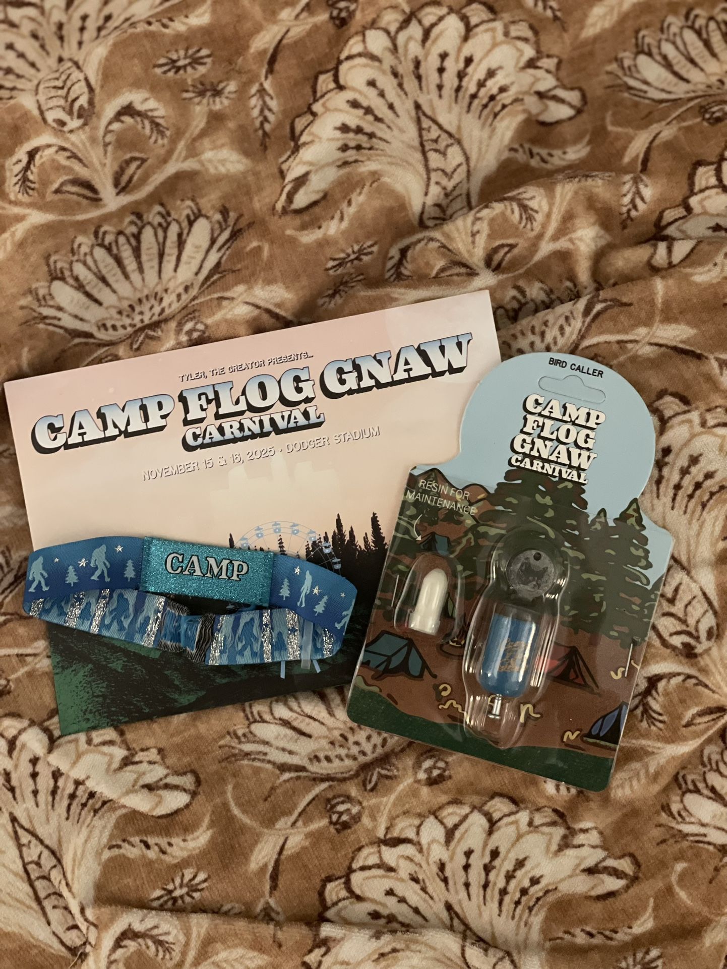 Camp Flog Gnaw 2025 GA Wristband