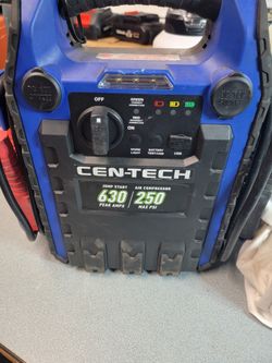 Cen-Tech Jump Starter / Air Compressor — Weak Battery