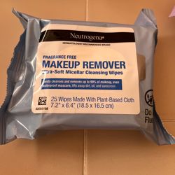 Makeup remover wipes