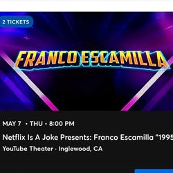 Franco ESCAMILLA NETFLIX IS A JOKE TOUR 1995