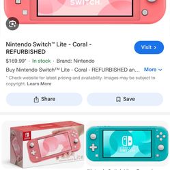 Nintendo Switch Lite 