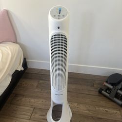 White Rotating Fan