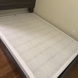 Box Spring Bed Base - Queen Size 9 Inch Height 