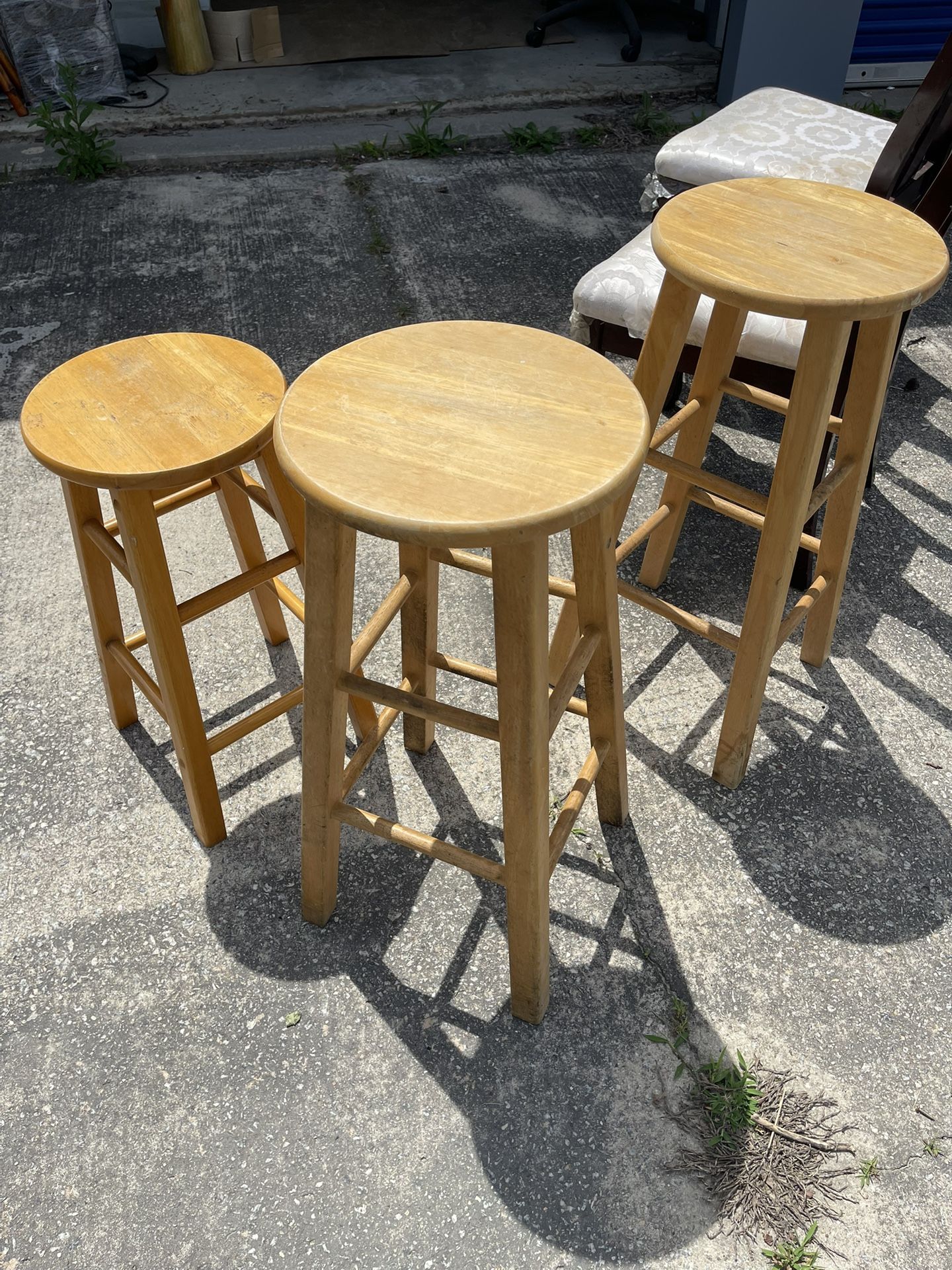 Wooden Bar Stools