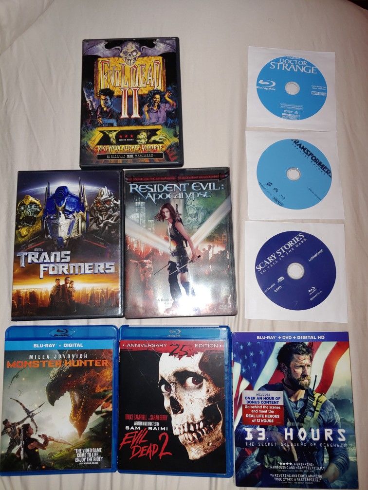 DVD's $1 Each.