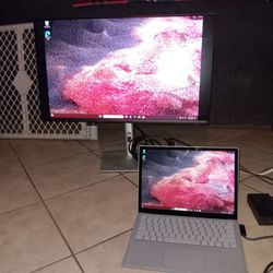 Windows 11 surface with 30-inch Dell monitor