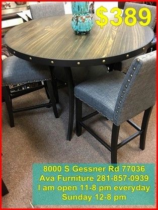5 pieces dining room table set