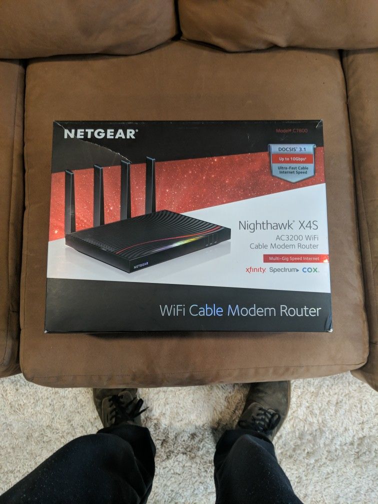 Netgear Nighthawk X4s AC3200 modem Router Combo