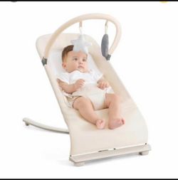 3-in-1 Portable Baby Bouncer & Rocker Chair for Newborn to Toddler - 4 Adjustable Recline Positions,