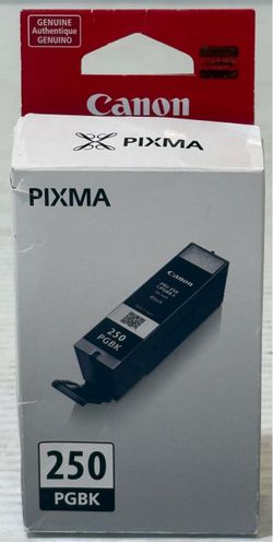 Canon PIXMA PGI-250PGBK Genuine Black Ink Cartridge PGI-250 PGBK 15ML NIB