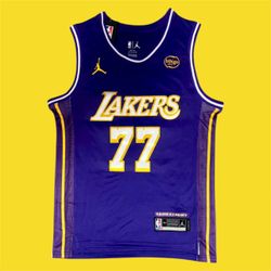 Luka Doncic Lakers NBA Jerseys 