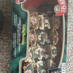 Quantity 2 - 1993 MR CHRISTMAS CAROUSEL