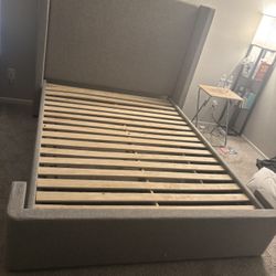 Queen bed frame + Storage Drawer