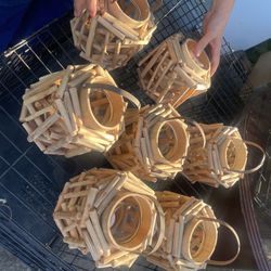 Decor Natural Wood Lamps 