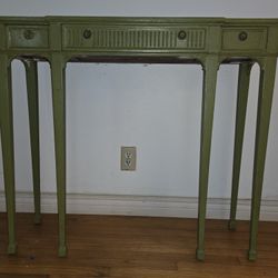 Antique Green Table 