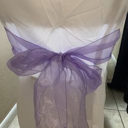 Chair Cover And Bows