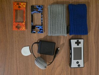 Gameboy micro complete charger faceplate