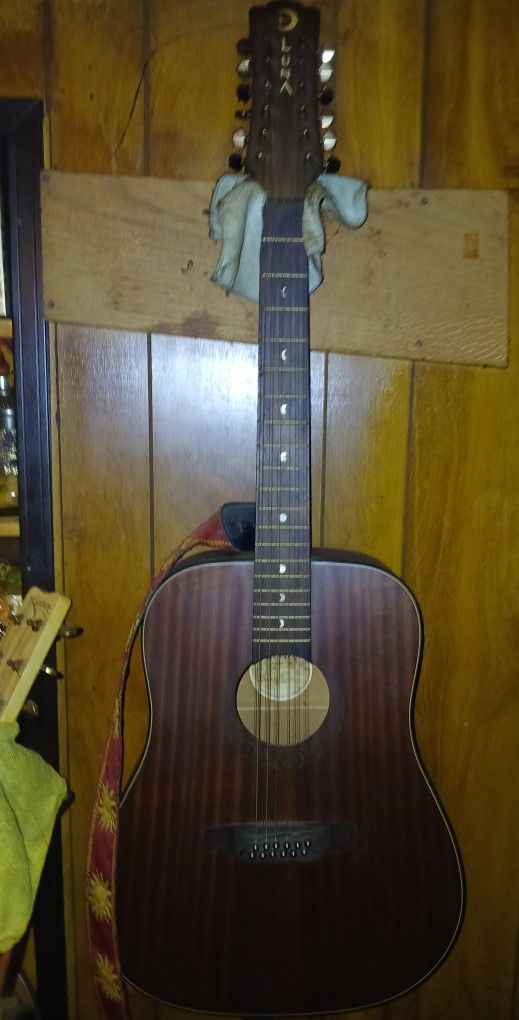 Luna 12 String Guitar
