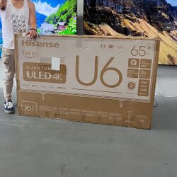 65” Hisense ULED U6H 4K UHD Smart Tv 