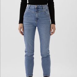 NWT women’s Arizona Jean hi-rise semi-relaxed fit mom jeans 11