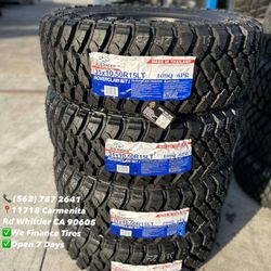 31x10/50r15LT Atlander Mud Terrain New Set of Tires Installed and Balanced Set de Llantas Nuevas Instaladas y Balanceadas