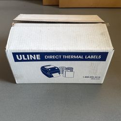 Uline Direct Thermal Labels Printer 🖨️ Paper