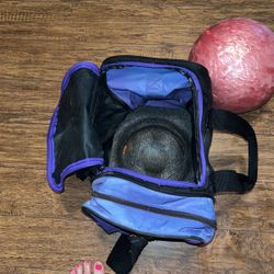 Bowling Ball And Bowling Bag