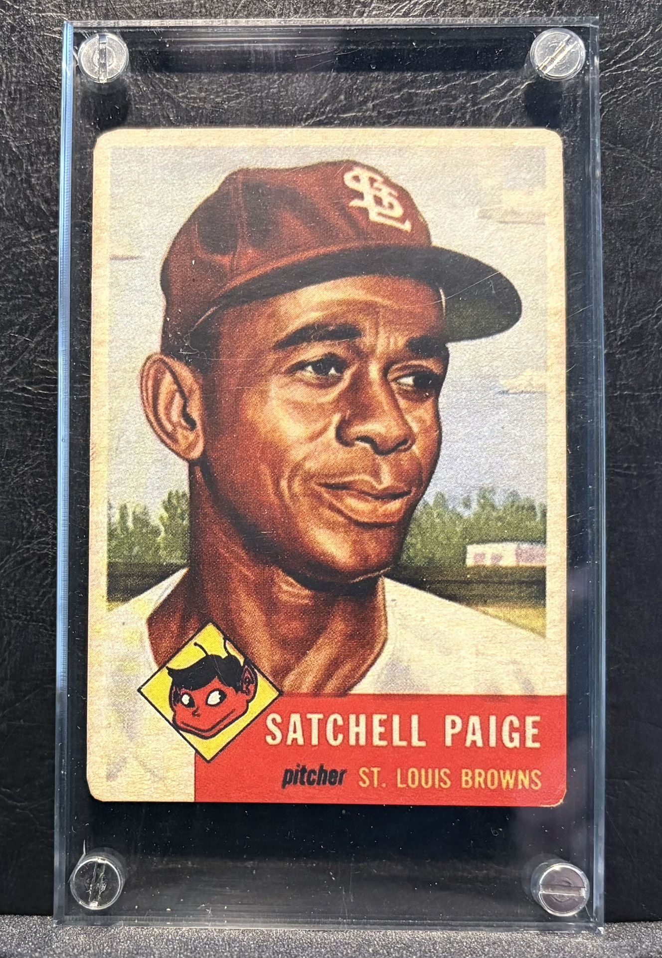 1953 Topps Satchell Paige High End Aged Reprint