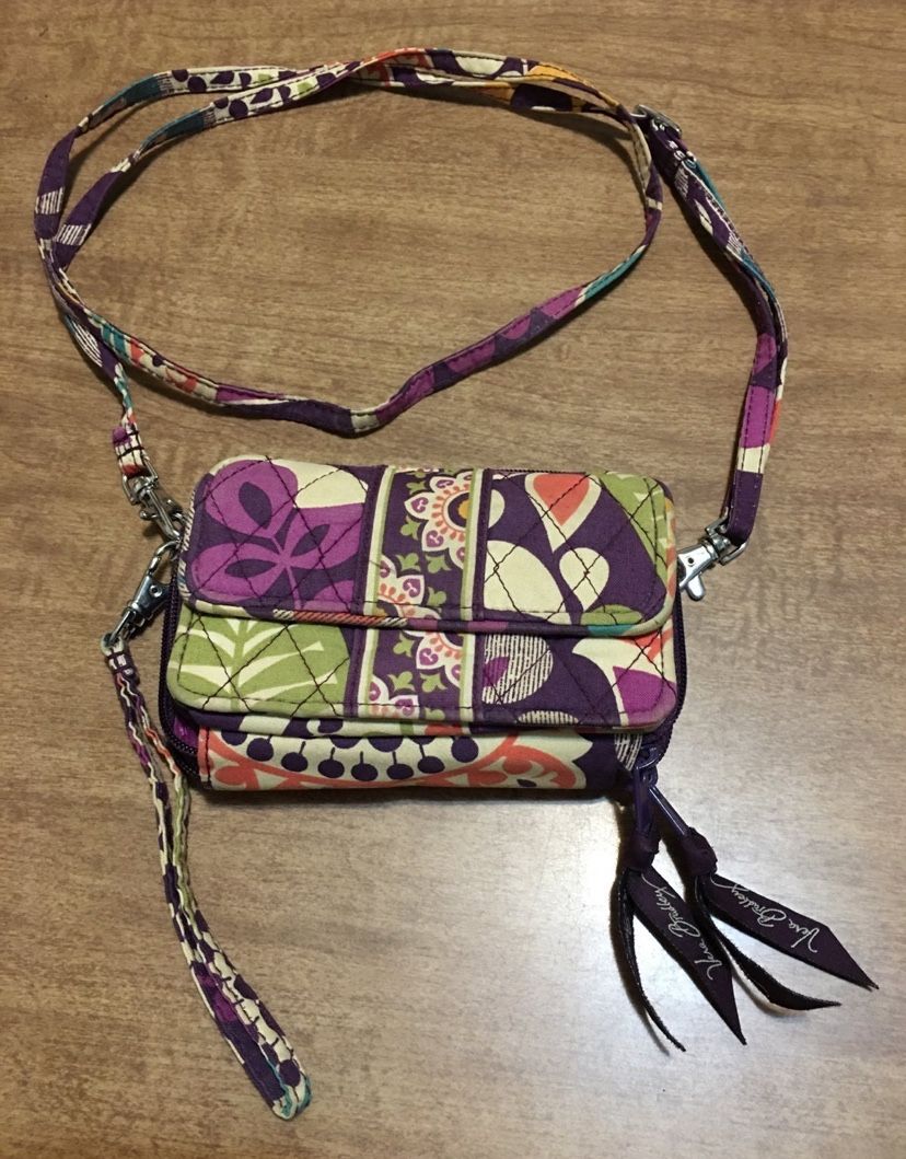 Vera Bradley3 in 1 crossbody bag in purple