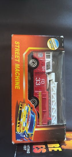Collectible fire hero’s model vehicle