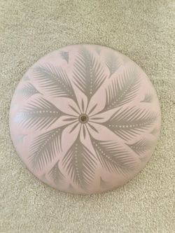 Mid century ceiling light cover