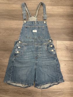 Levi’s Vintage Jean Short Overalls - Women’s Denim Blue