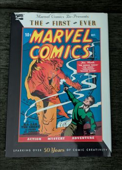 Marvel Comics Re-Presents The First Ever (1991) Hardcover Dust Jacket Marvel No1