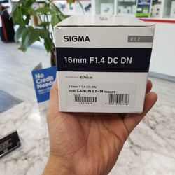 Sigma 16mm DC DN Contemp Lens >>> Read Description For Details 