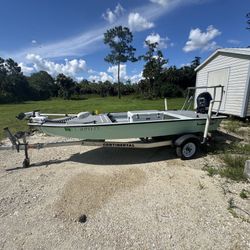 2017 IBP Skimmer skiff