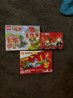 LEGOS MINECRAFT POKEMON