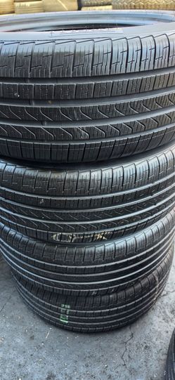 4 tires 245/50r19 pirelli cinturato p7 run flat