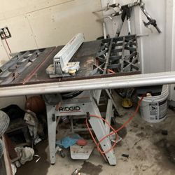 Ridgid Table Saw 