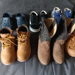 Kid Shoes / Boots /crocks  $10 Each 