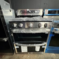 LG 5 burner with double oven