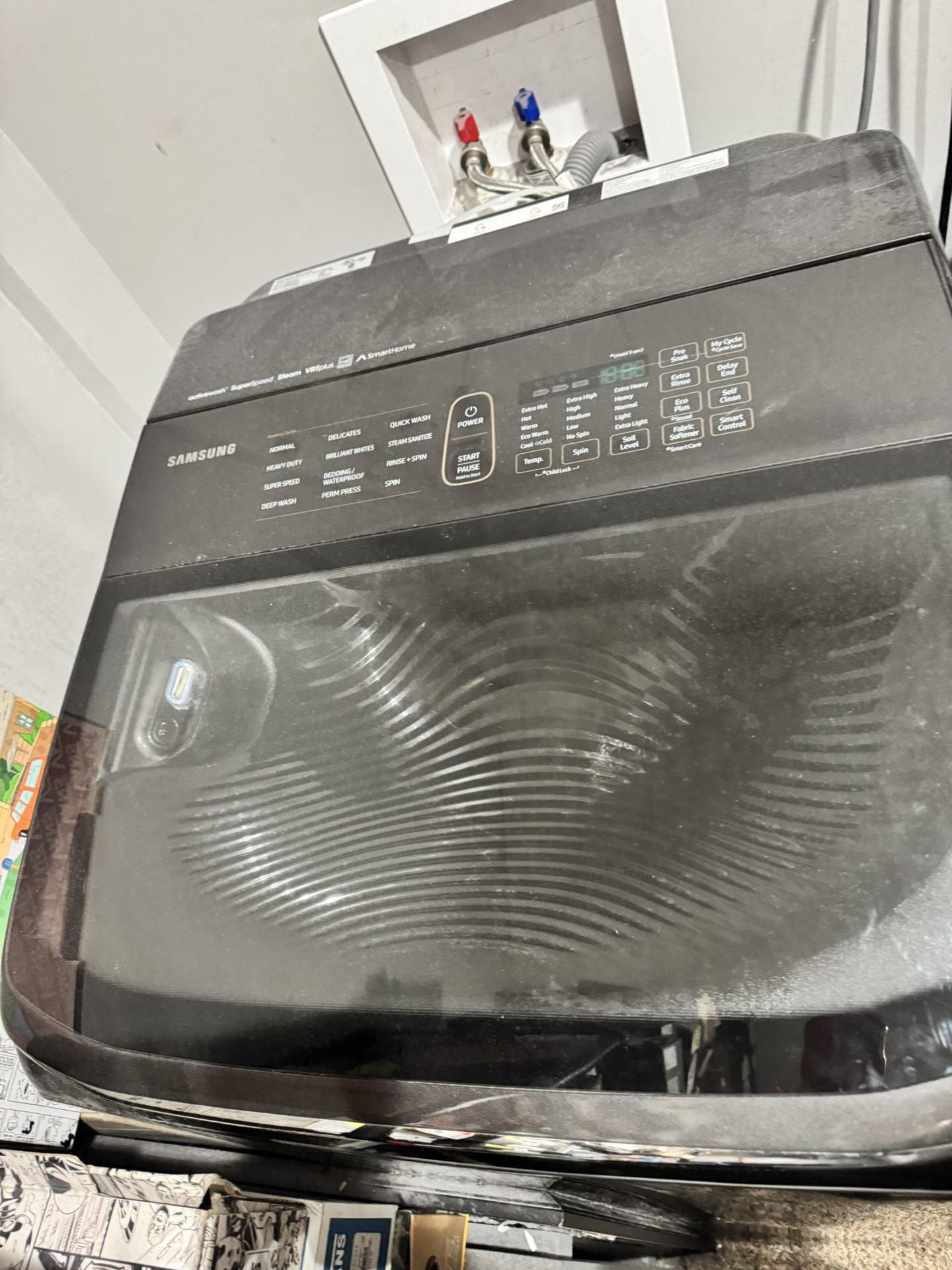 Washer and dryer