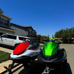 Jet Skis With Trailer 