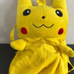 Vintage Nintendo Pokémon Pikachu Plush Backpack