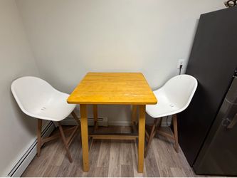 Chairs and table from IKEA