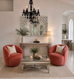 Two swirl chairs