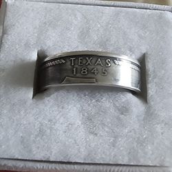 Quarter Dollar Texas Ring 