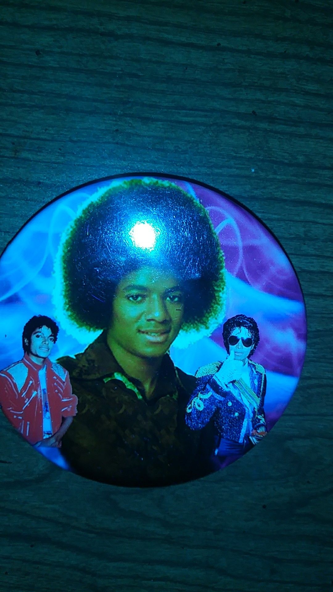 Michael Jackson and Beatles pin buttons